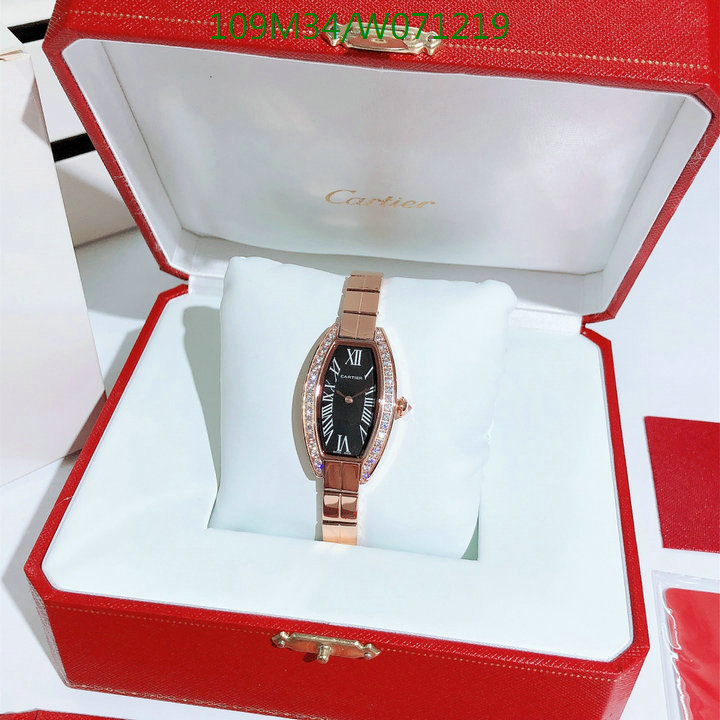 Watch-4A Quality-Cartier, Code: W071219,$:109USD