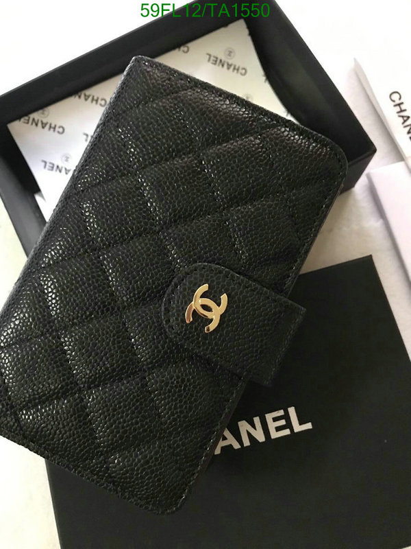 Chanel Bags ( 4A )-Wallet-,Code: TA1550,$: 59USD