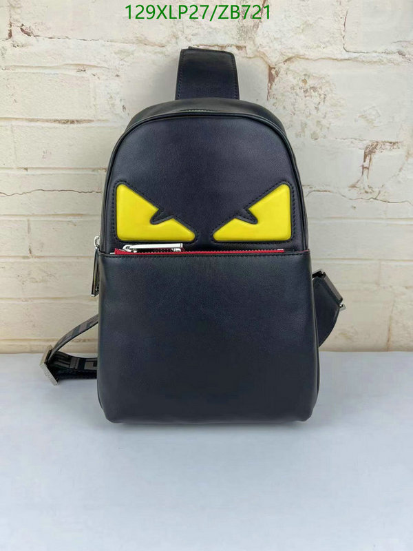 Fendi Bag-(4A)-Backpack-,Code: ZB721,$: 129USD