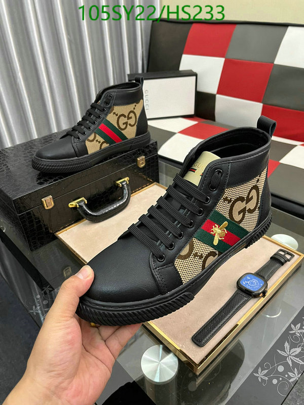 Men shoes-Gucci, Code: HS233,$: 105USD