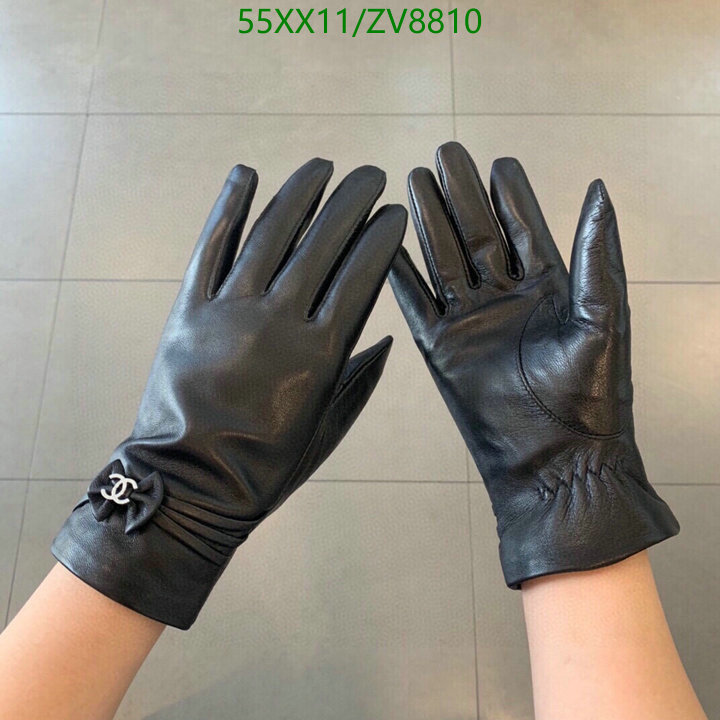 Gloves-Chanel, Code: ZV8810,$: 55USD