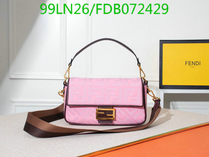 Fendi Bag-(4A)-Baguette-,Code: FDB072429,$: 99USD