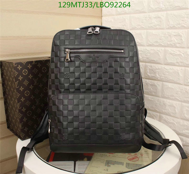 LV Bags-(4A)-Backpack-,Code: LB092264,