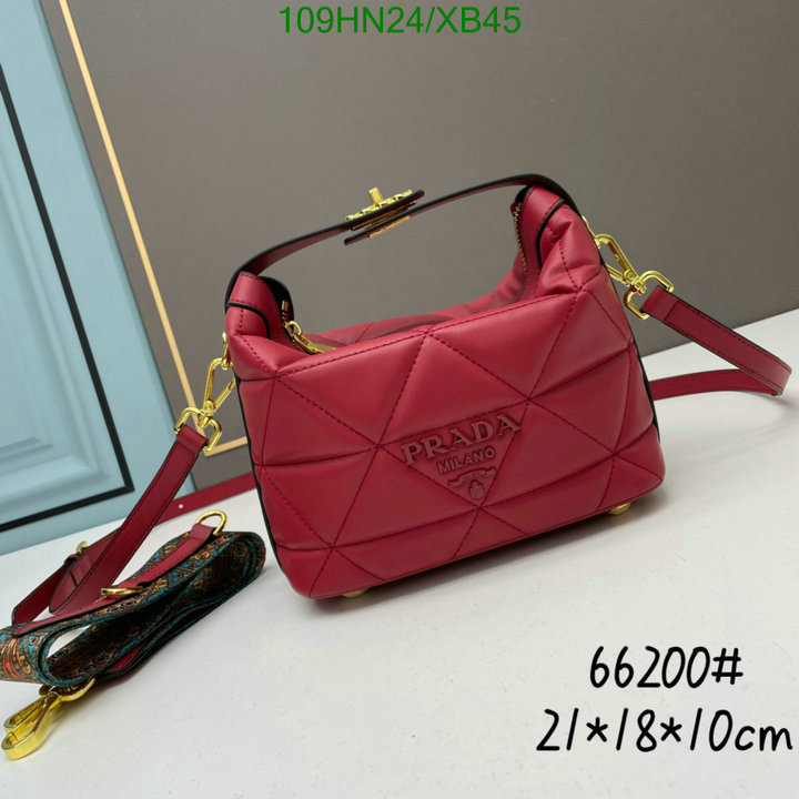 Prada Bag-(4A)-Diagonal-,Code: XB45,$: 109USD