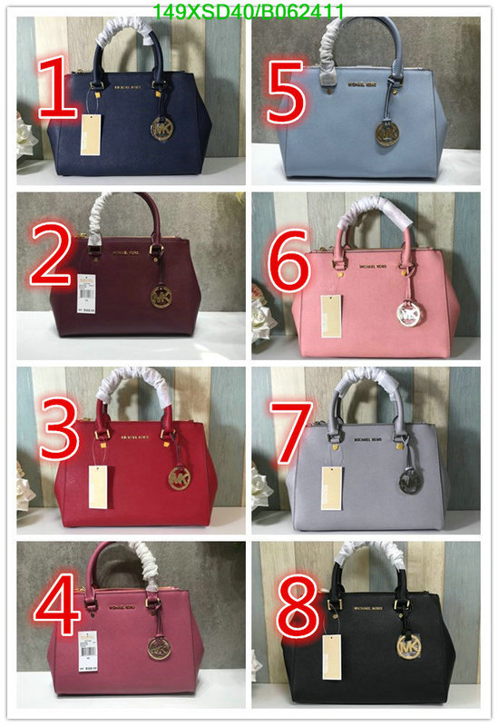 Michael Kors Bag-(Mirror)-Handbag-,Code: B062411,$: 149USD