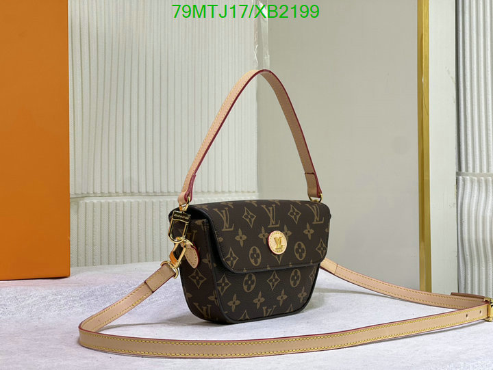 LV Bags-(4A)-Pochette MTis Bag-Twist-,Code: XB2199,$: 79USD