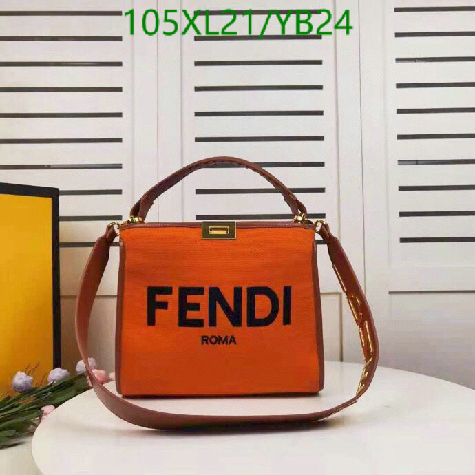 Fendi Bag-(4A)-Diagonal-,Code: YB24,$: 105USD