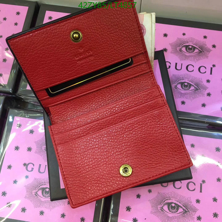 Gucci Bag-(4A)-Wallet-,Code: LT4857,$: 42USD