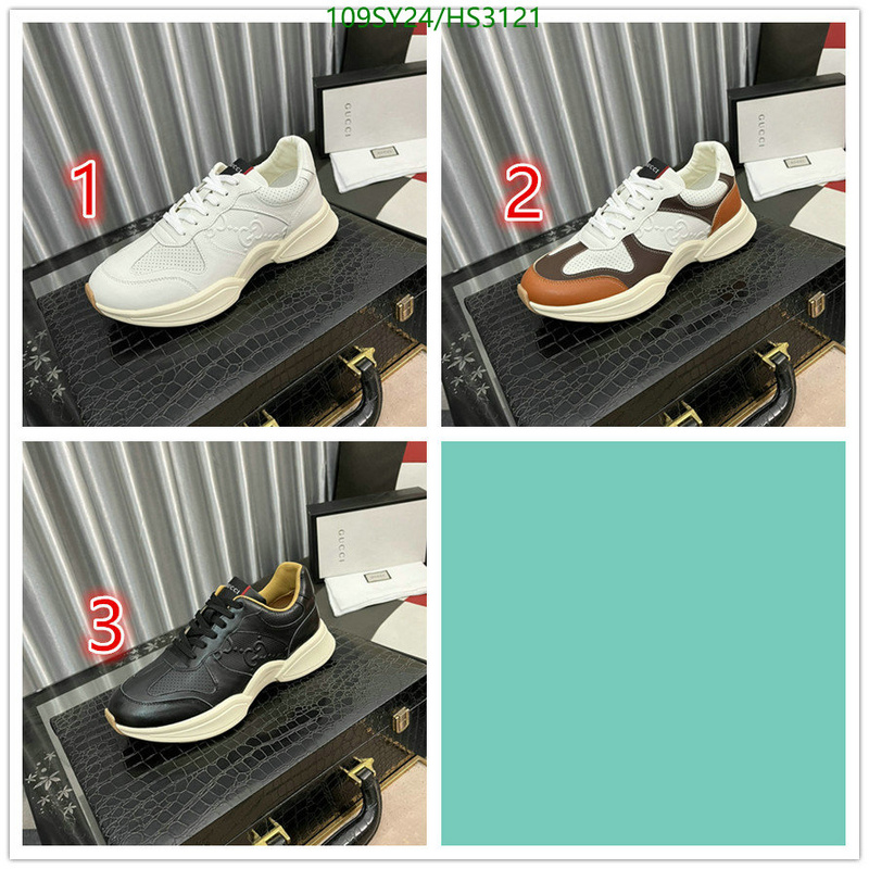 Men shoes-Gucci, Code: HS3121,$: 109USD