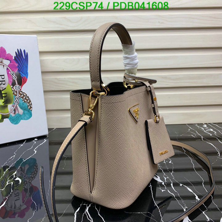 Prada Bag-(Mirror)-Diagonal-,Code: PDB041608,$: 229USD