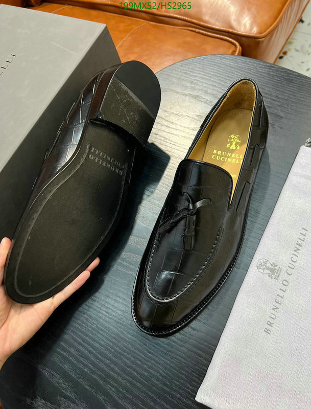 Men shoes-Brunello Cucinelli, Code: HS2965,$: 199USD
