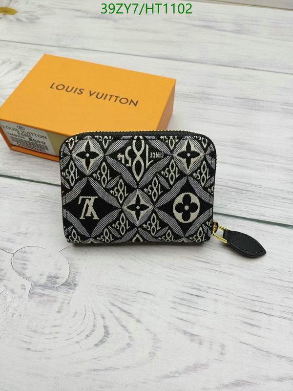 LV Bags-(4A)-Wallet-,Code: HT1102,$: 39USD