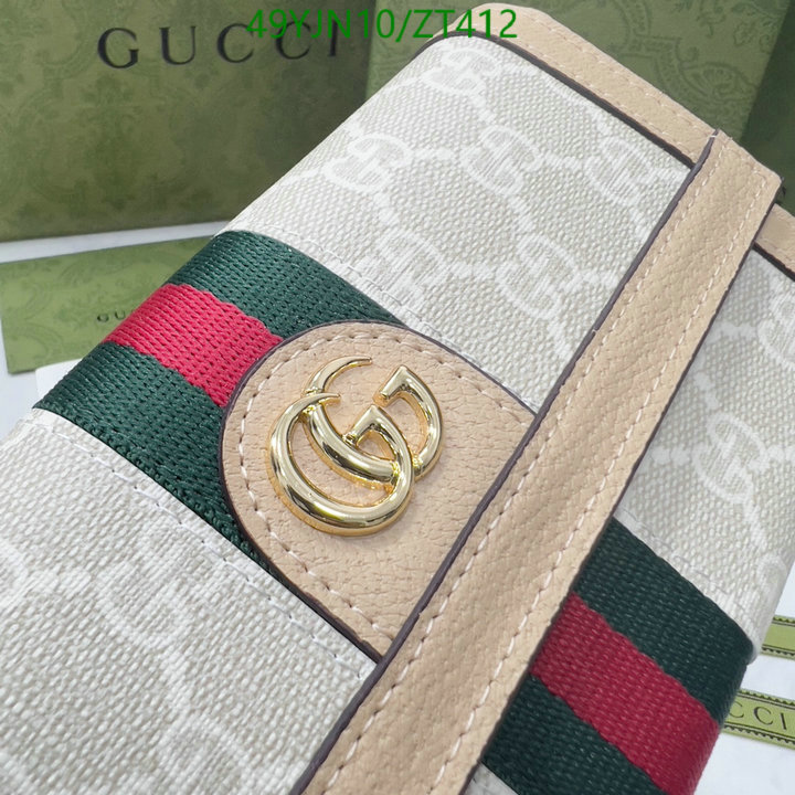 Gucci Bag-(4A)-Wallet-,Code: ZT412,$: 49USD