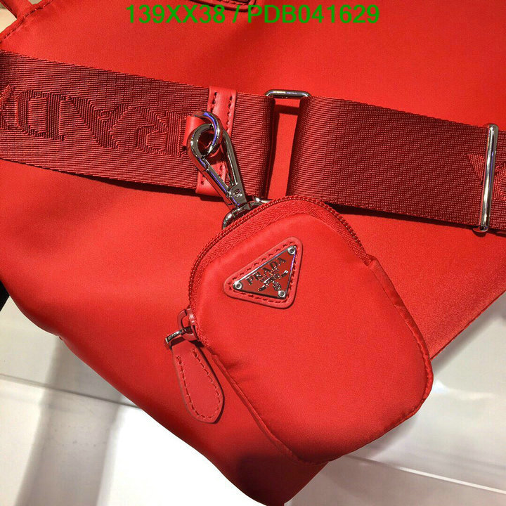 Prada Bag-(Mirror)-Handbag-,Code: PDB041629,$: 139USD