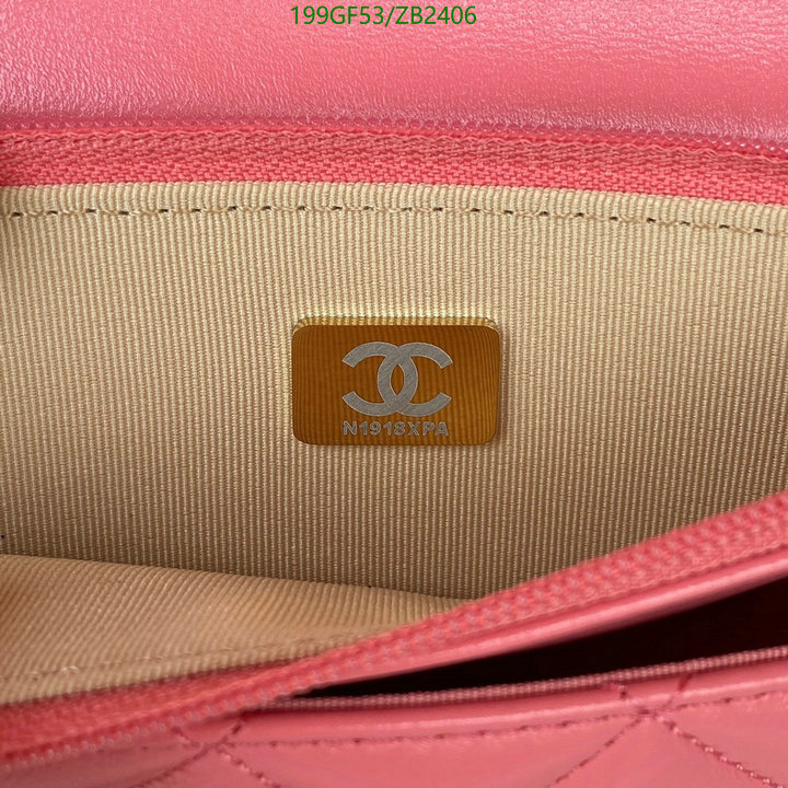 Chanel Bags -(Mirror)-Diagonal-,Code: ZB2406,$: 199USD