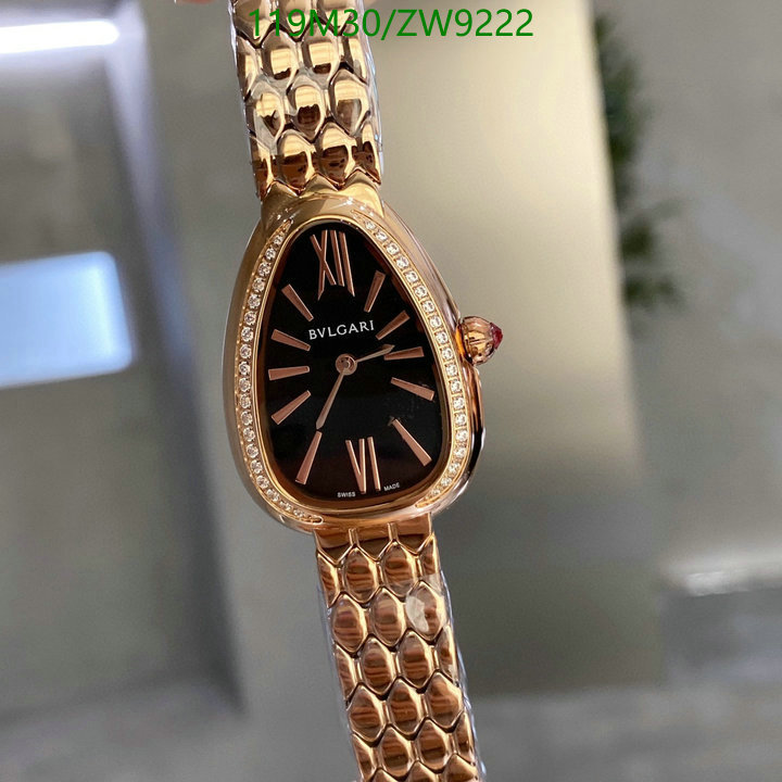 Watch-4A Quality-Bulgari, Code: ZW9222,$: 119USD