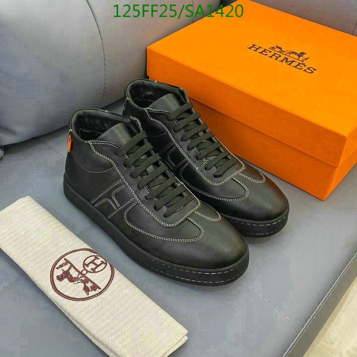 Men shoes-Hermes, Code: SA1420,$: 125USD