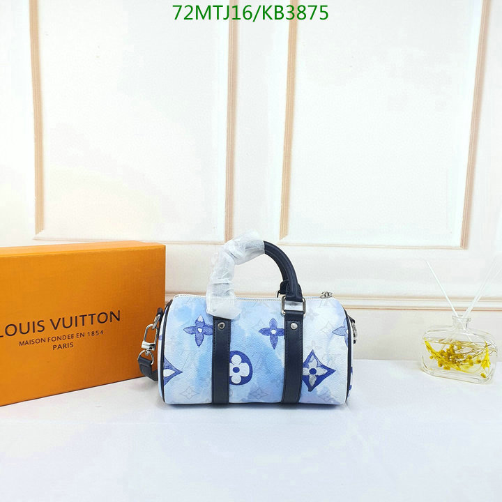 LV Bags-(4A)-Handbag Collection-,Code: KB3875,$: 72USD