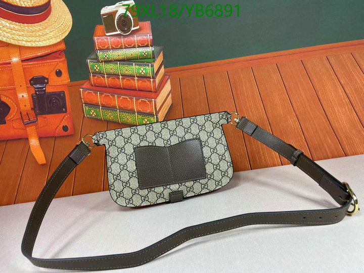 Gucci Bag-(4A)-Belt Bag-Chest Bag--,Code: YB6891,$: 79USD