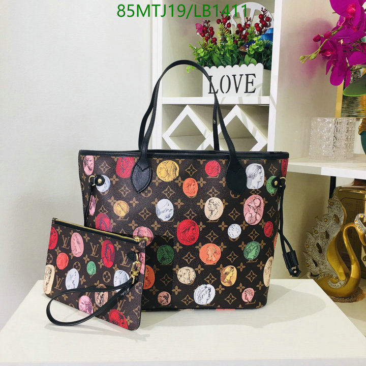 LV Bags-(4A)-Neverfull-,Code: LB1411,$: 85USD