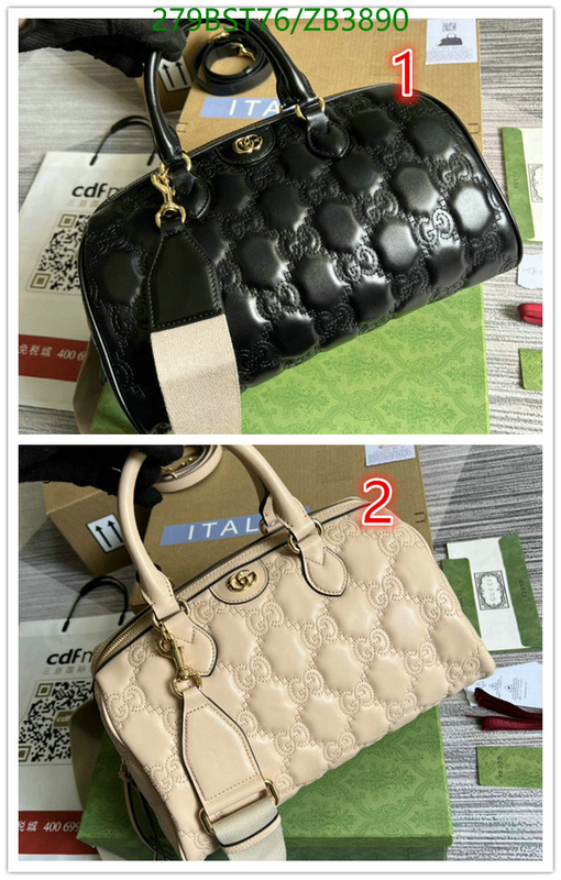 Gucci Bag-(Mirror)-Diagonal-,Code: ZB3890,$: 279USD