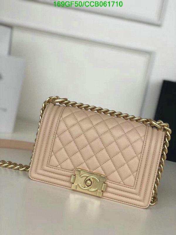 Chanel Bags -(Mirror)-Le Boy,Code: CCB061710,$: 169USD