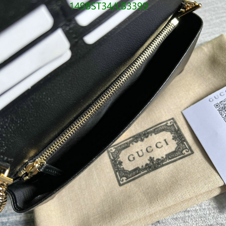 Gucci Bag-(Mirror)-Diagonal-,Code: LB3399,$: 149USD