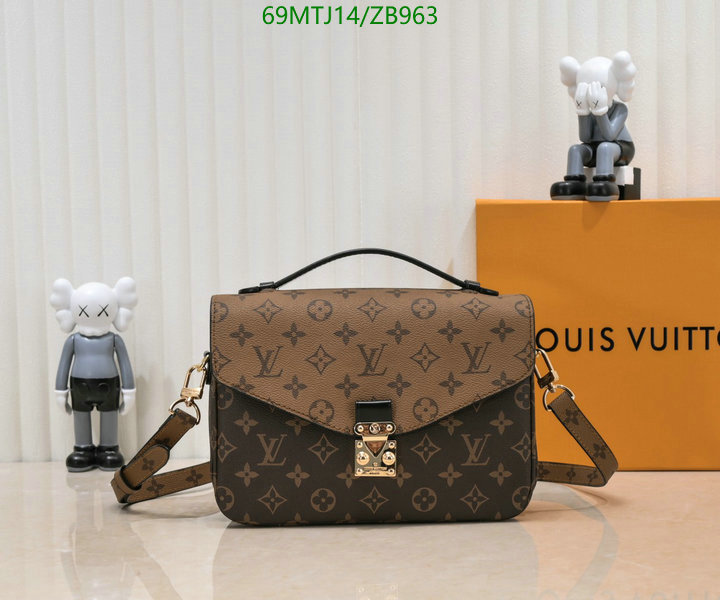 LV Bags-(4A)-Pochette MTis Bag-Twist-,Code: ZB963,$: 69USD