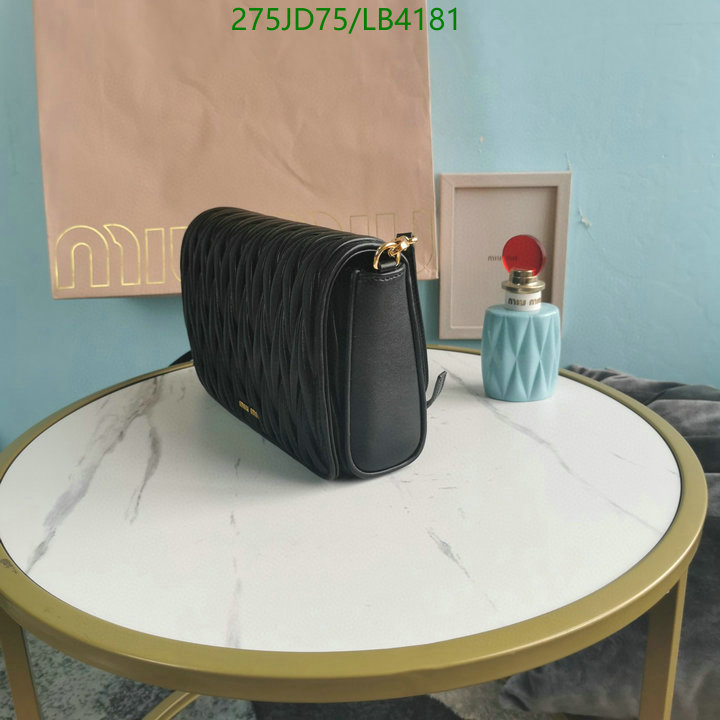 Miu Miu Bag-(Mirror)-Diagonal-,Code: LB4181,$: 275USD