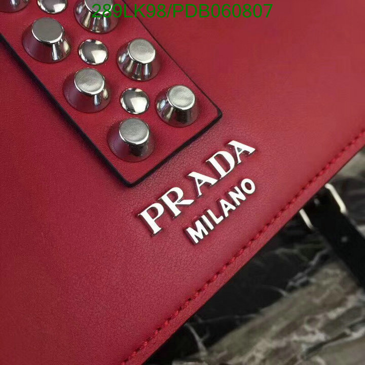 Prada Bag-(Mirror)-Diagonal-,Code: PDB060807,$: 289USD