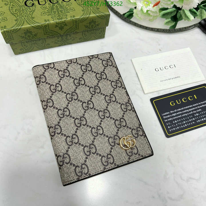 Gucci Bag-(4A)-Wallet-,Code: HT3362,$: 45USD