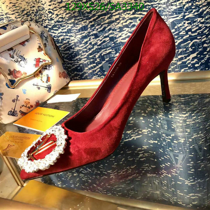 Women Shoes-LV, Code: SA3340,$:129USD