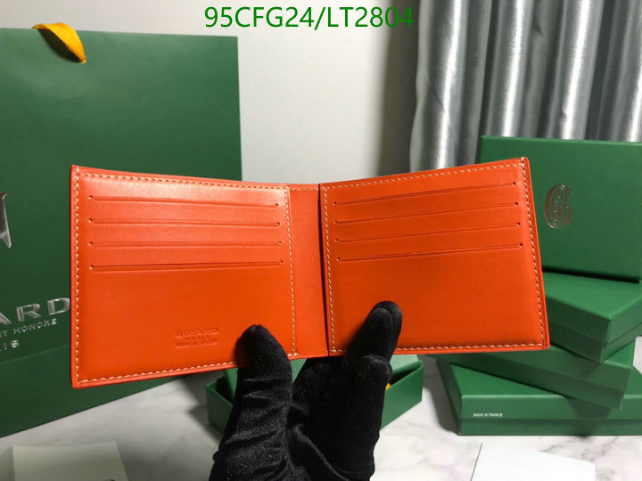 Goyard Bag-(Mirror)-Wallet-,Code: LT2804,$: 95USD