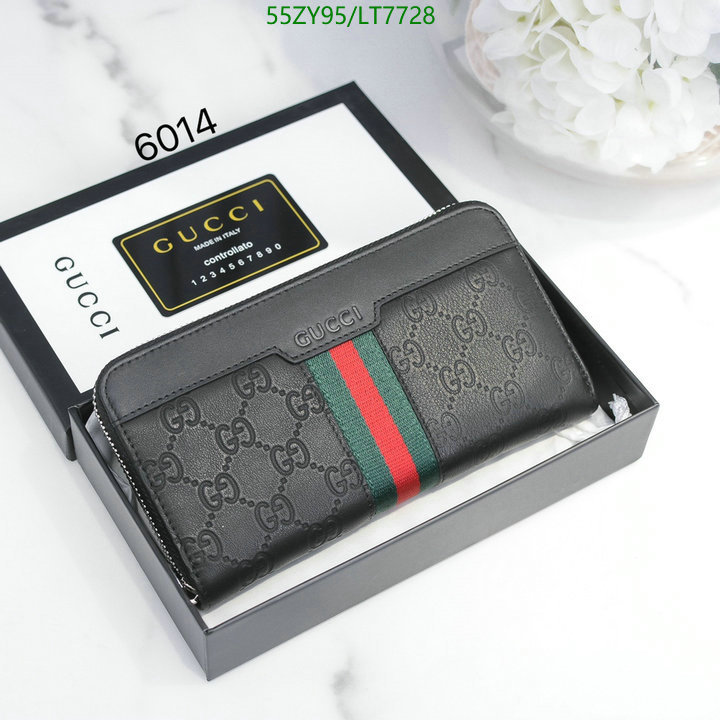 Gucci Bag-(4A)-Wallet-,Code: LT7728,$: 55USD