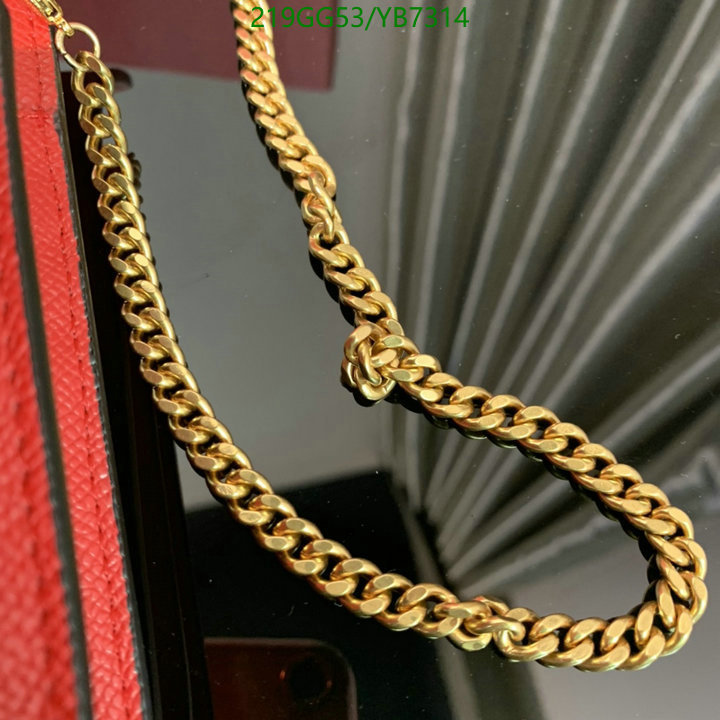 Valentino Bag-(Mirror)-Diagonal-,Code: YB7314,$: 219USD