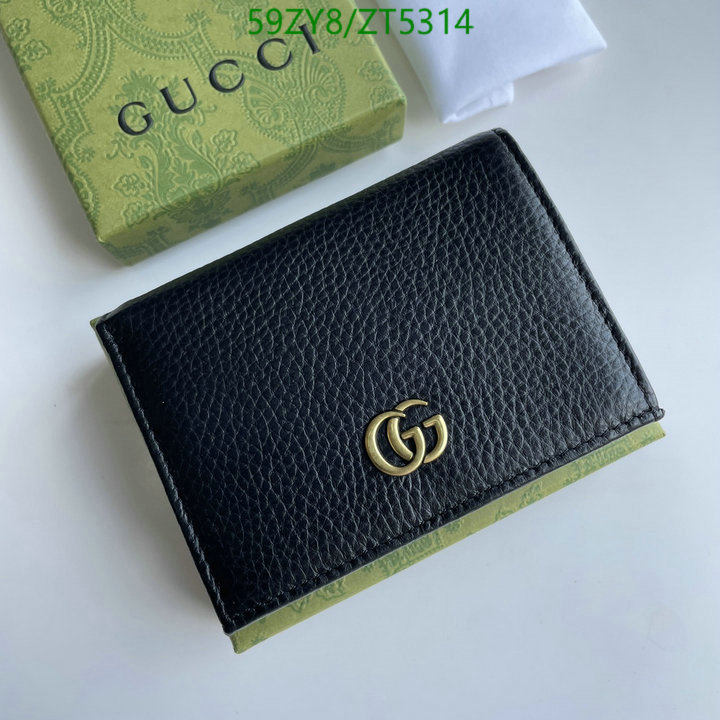 Gucci Bag-(4A)-Wallet-,Code: ZT5314,$: 59USD