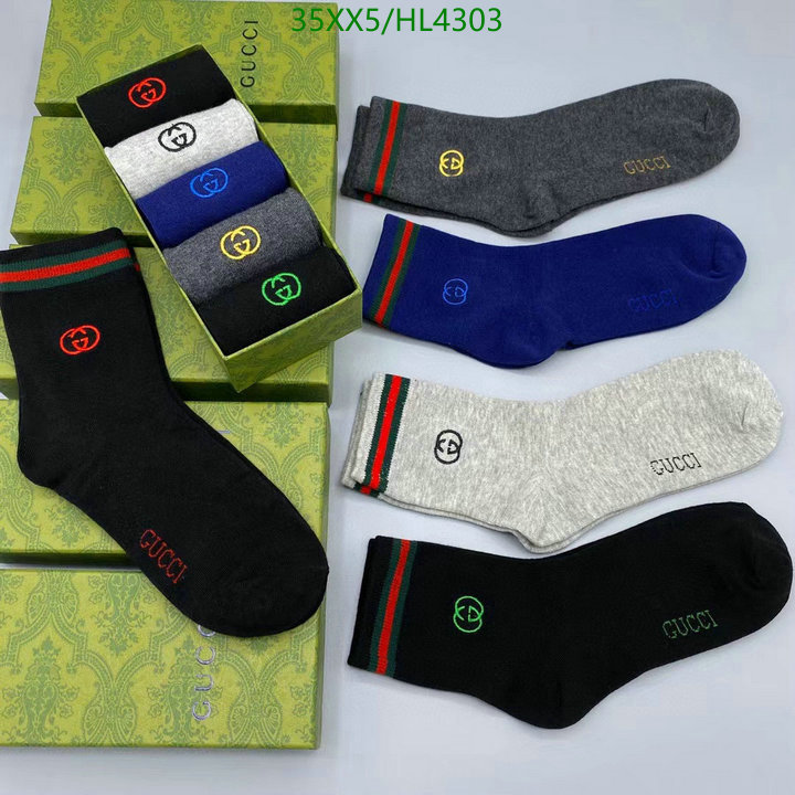 Sock-Gucci, Code: HL4303,$: 35USD