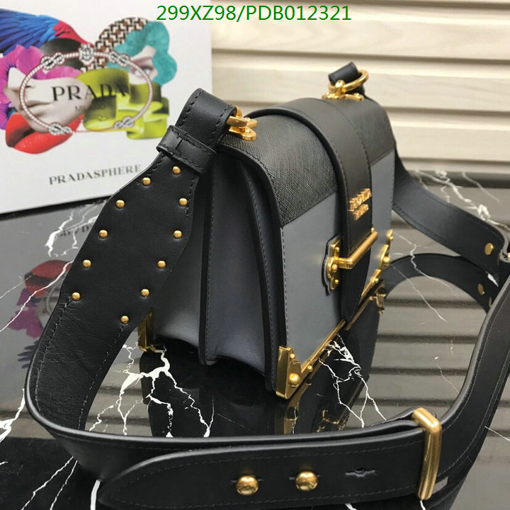 Prada Bag-(Mirror)-Diagonal-,Code: PDB012321,$:299USD