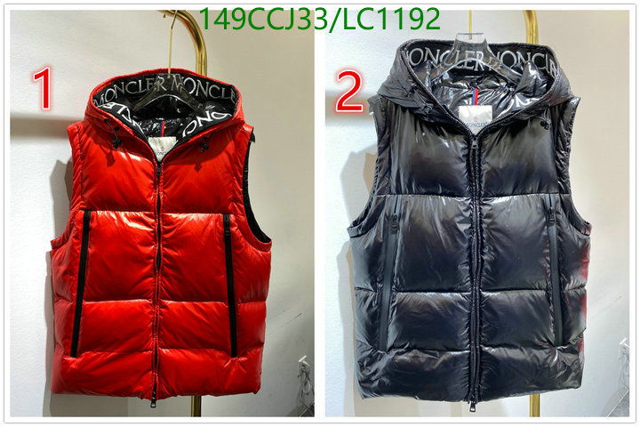 Down jacket Men-Moncler, Code: LC1192,$: 149USD