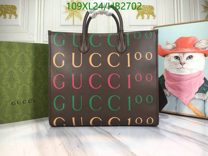 Gucci Bag-(4A)-Handbag-,Code: HB2702,$: 109USD