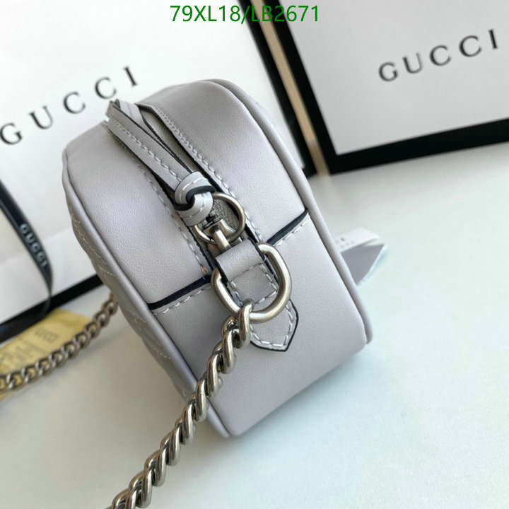 Gucci Bag-(4A)-Marmont,Code: LB2671,$: 79USD