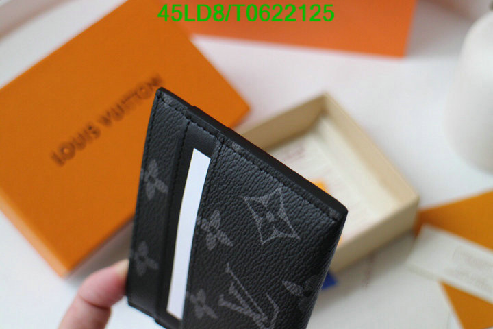 LV Bags-(Mirror)-Wallet-,Code: T0622125,$: 45USD