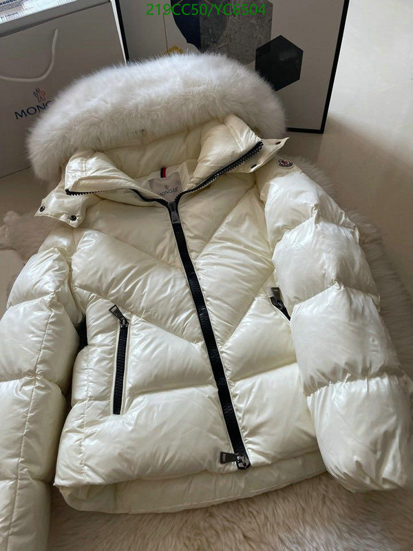 Down jacket Women-Moncler, Code: YC6504,$: 219USD