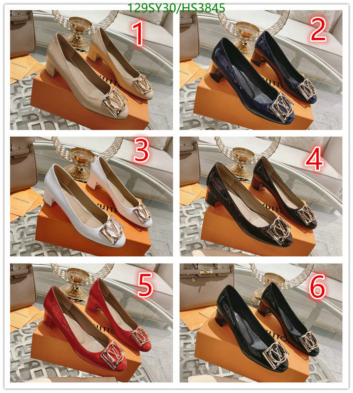 Women Shoes-LV, Code: HS3845,$: 129USD