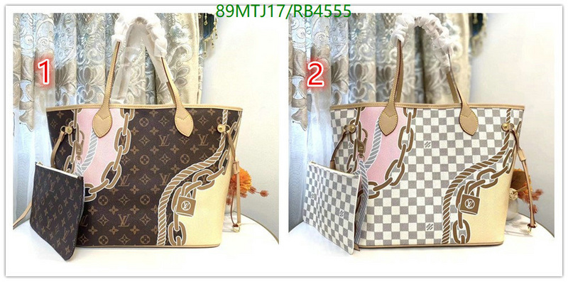 LV Bags-(4A)-Neverfull-,Code: RB4555,$: 89USD