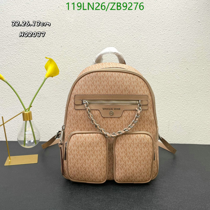 Michael Kors Bag-(4A)-Backpack-,Code: ZB9276,$: 119USD