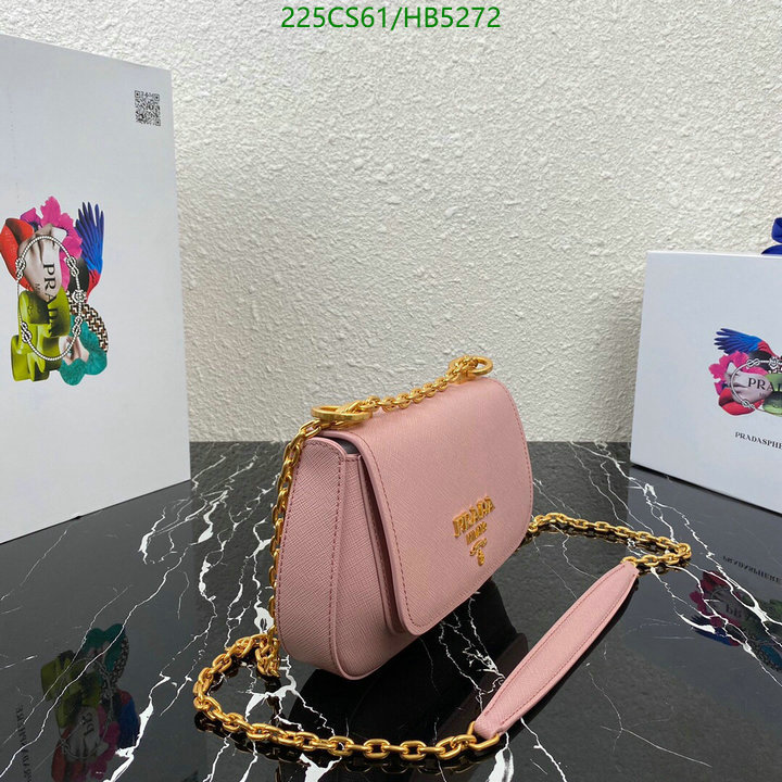 Prada Bag-(Mirror)-Diagonal-,Code: HB5272,$: 225USD