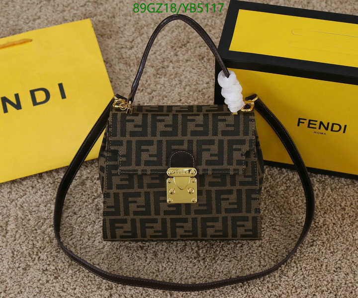 Fendi Bag-(4A)-Diagonal-,Code: YB5117,