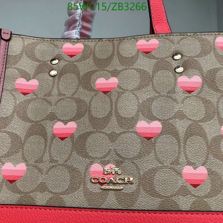 Coach Bag-(4A)-Handbag-,Code: ZB3266,$: 85USD