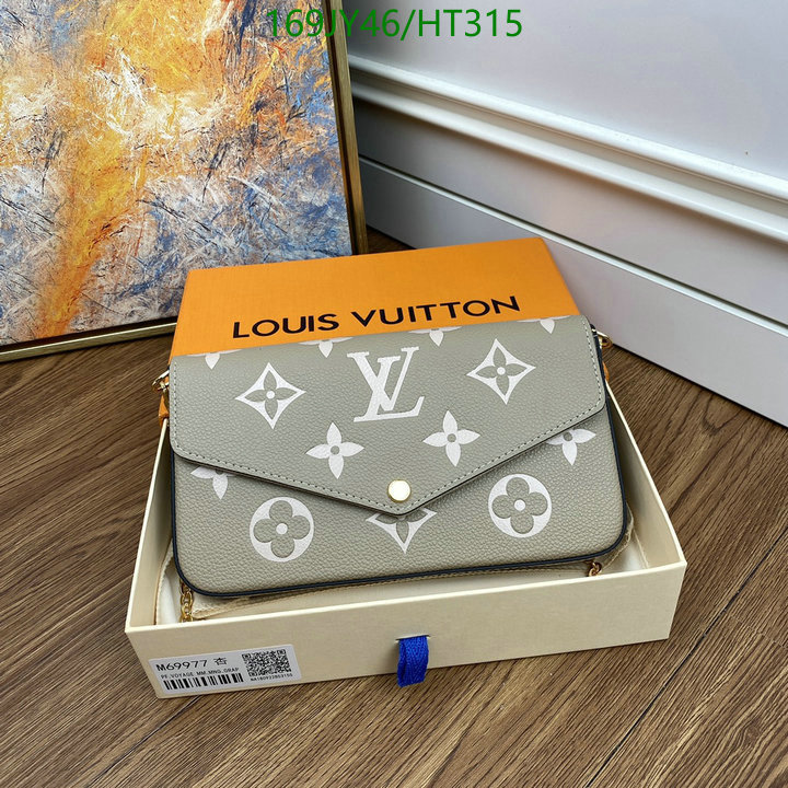 LV Bags-(Mirror)-Wallet-,Code: HT315,$: 169USD